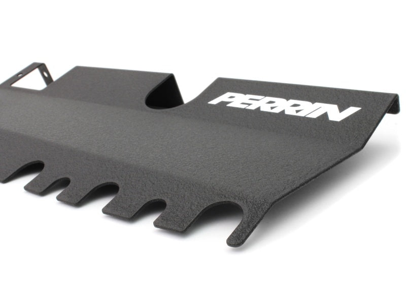 Perrin Radiator Shroud Black Without OEM Intake Scoop (PSP-ENG-512-2BK) | Subaru WRX 2015-2021 / STI 2015-2021