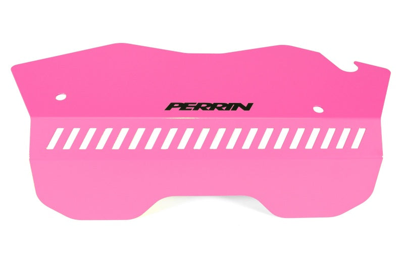 Perrin Pulley Cover Hyper Pink (PSP-ENG-153HP) | Subaru WRX 2022-2025