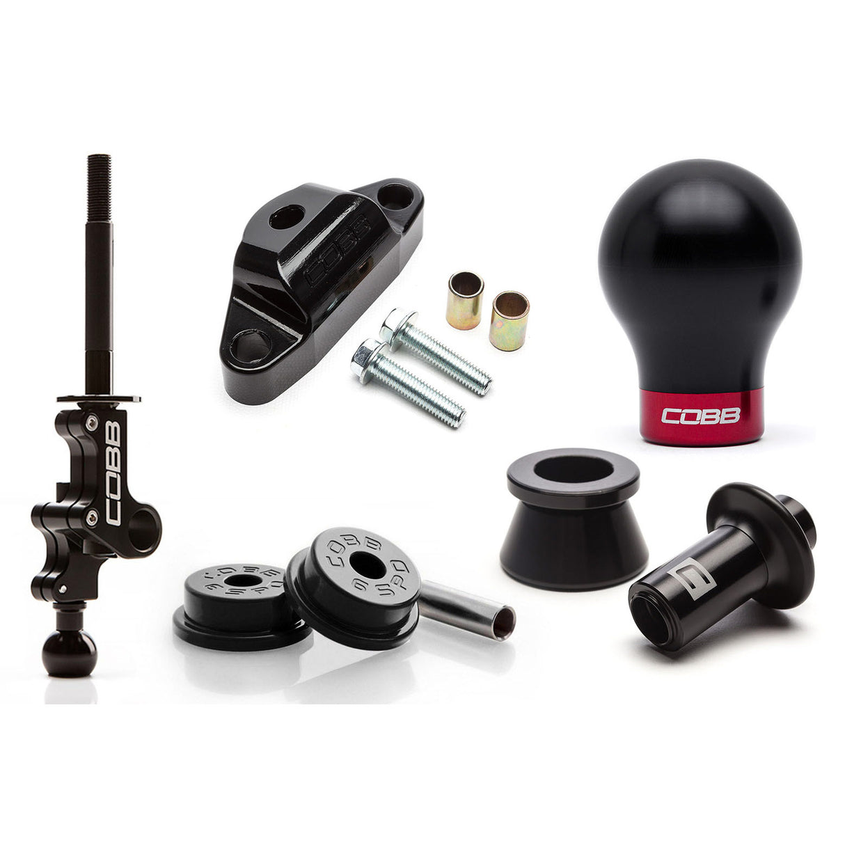 COBB Stage 2+ Drivetrain Package 6-Speed Weighted Knob (215X02P-WK) | Subaru STI 2004-2021