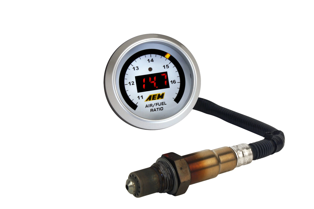 AEM 52mm O2 Air Fuel Wideband AFR Gauge Kit (30-4110)