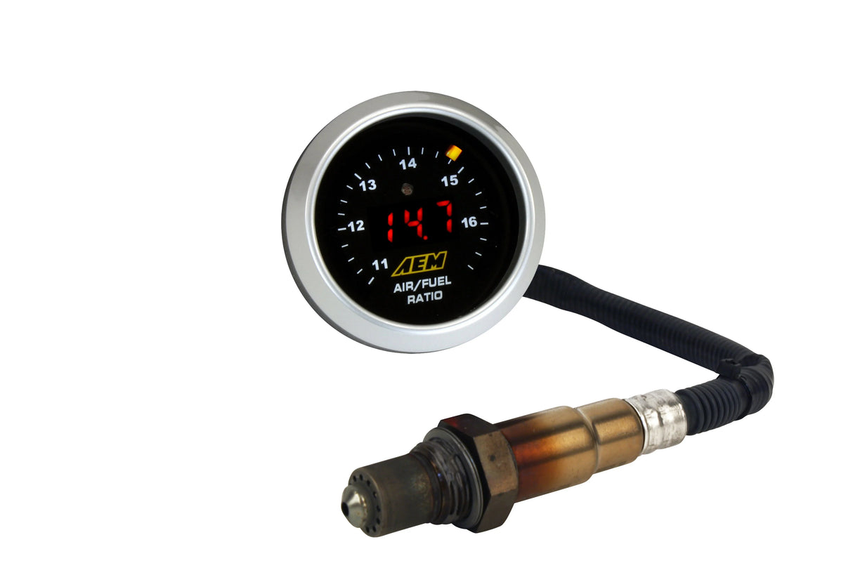 AEM 52mm O2 Air Fuel Wideband AFR Gauge Kit (30-4110)