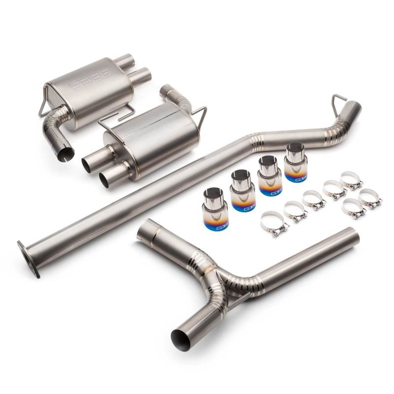 COBB Titanium Cat Back Exhaust Burnt Ti Tips Subaru 2022-2025 WRX | 516160