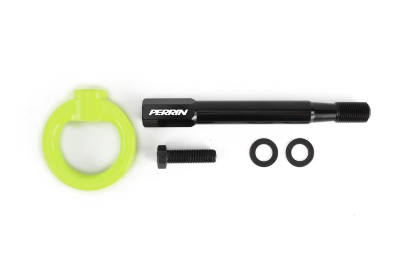 Perrin Front Tow Hook Neon Yellow (PSP-BDY-236NY) | GR86 2022-2025