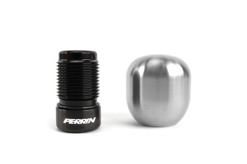 Perrin Weighted Barrel Brushed Stainless Steel Shift Knob Automatic Transmission (PSP-INR-134-2) | Subaru BRZ 2013-2025 / Scion FR-S 2013-2016 / Toyota GT86 2017-2021 / GR86 2022-2025