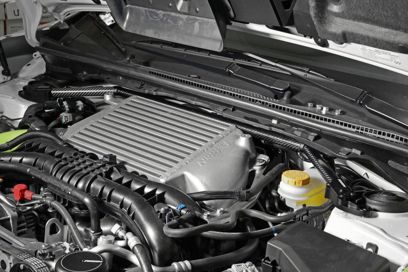 Perrin Front Strut Tower Bar With Billet Feet Carbon Fiber (PSP-SUS-071CF) | Subaru WRX 2008-2021 / STI 2008-2021