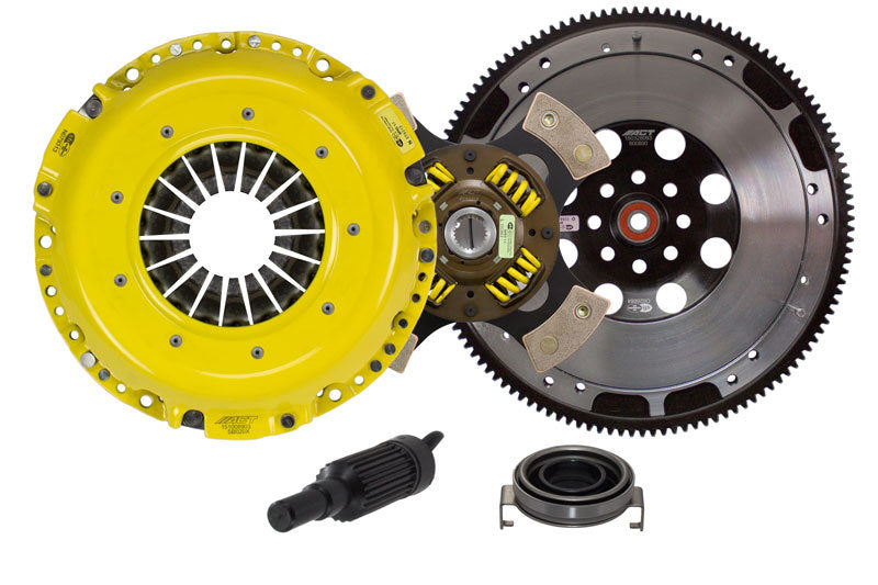 ACT Xtreme Race Sprung 4 Puck Clutch Kit Includes Flywheel (SB11-XTG4) | Subaru WRX 2006-2025