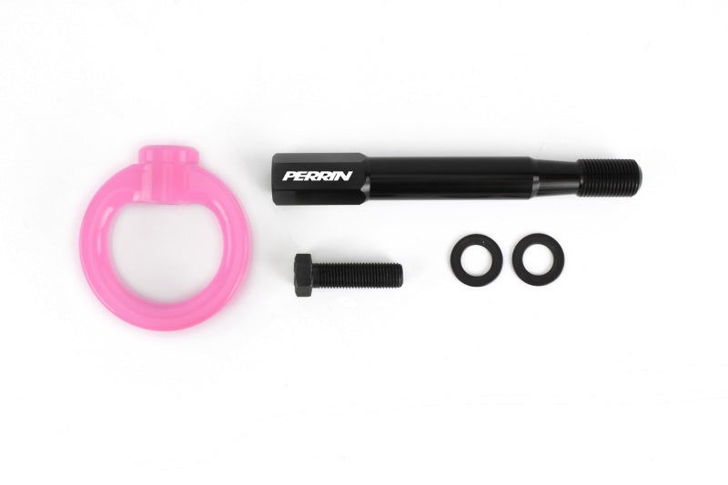 Perrin Rear Tow Hook Hyper Pink (PSP-BDY-252HP) | Subaru WRX 2015-2021 / STI 2015-2021