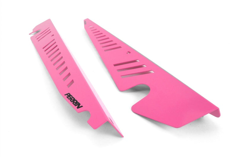 Perrin Fender Shroud Kit Hyper Pink (PSP-ENG-550HP) | Subaru WRX 2015-2021 / STI 2015-2021