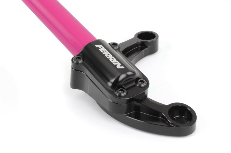 Perrin Front Strut Tower Brace Hyper Pink (PSP-SUS-056HP) | Subaru WRX 2008-2021 / STI 2008-2021 / Crosstrek 2013-2017