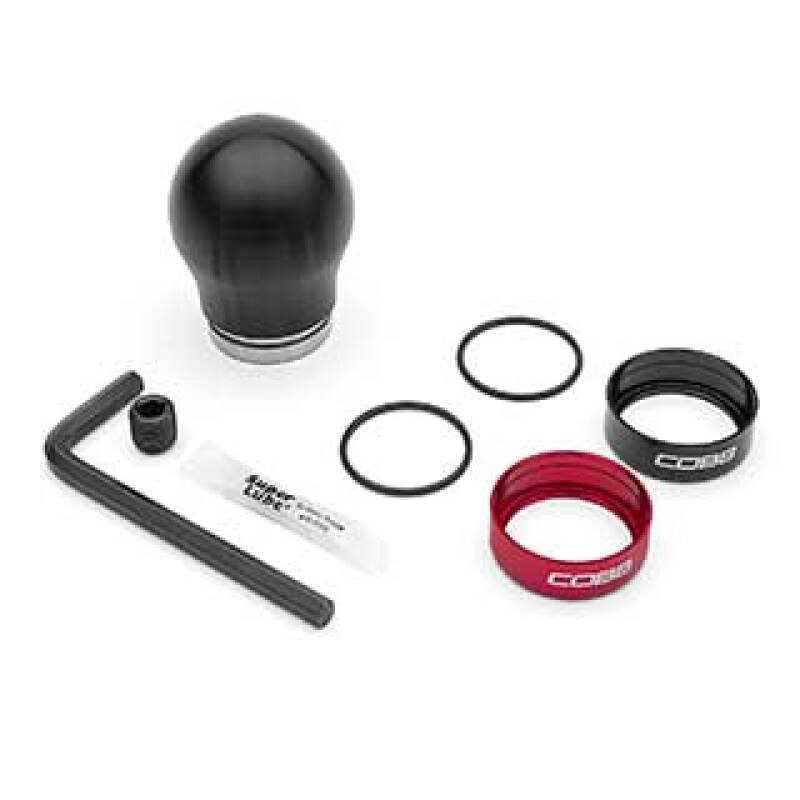 COBB Short Weighted Shift Knob Black Manual Subaru 2013-2025 BRZ / 2013-2016 FRS / 2017-2021 GT86 / 2022-2024 GR86 | 291360-BK