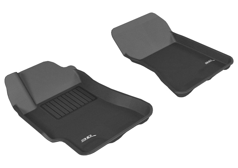 3D MAXpider Kagu Front Row All Weather Floor Liners Black (L1SB01011509) | Subaru WRX 2002-2007 / STI 2004-2007