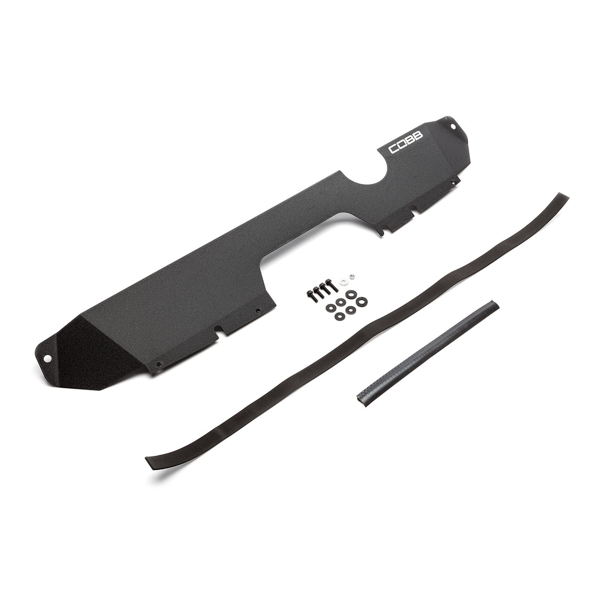 COBB Radiator Shroud With Alternator Cover Package Wrinkle Black Subaru 2015-2021 STI | SUB00008