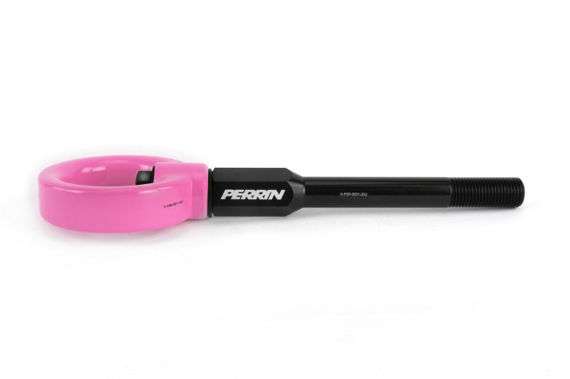 Perrin Front Tow Hook Hyper Pink (PSP-BDY-230HP) | Subaru WRX 2002-2007 / STI 2004-2007