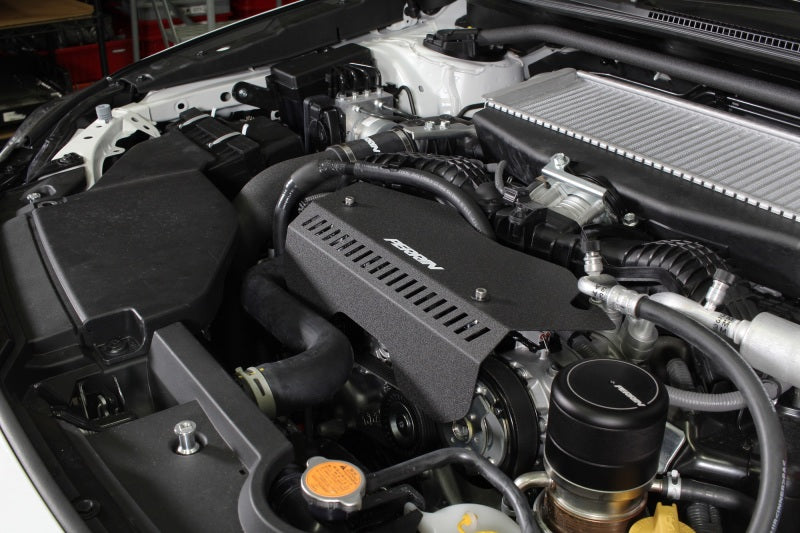 Perrin Pulley Cover Black (PSP-ENG-153BK) | Subaru WRX 2022-2025