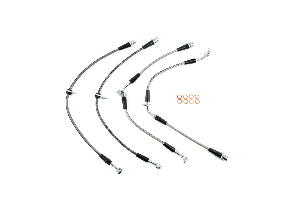 AMS Performance Stainless Steel Brake Lines Front And Rear (AMS.50.01.0001-1) | Subaru WRX 2022-2025