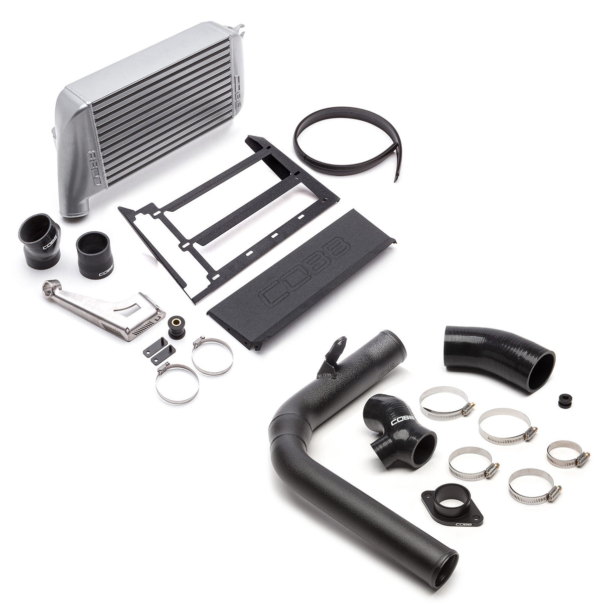 COBB Top Mount Intercooler Kit Silver (B42400-SL) | Subaru WRX 2015-2021