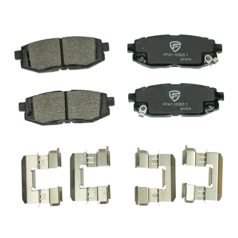 FactionFab Rear Brake Pads V2 Subaru 2022-2024 WRX / 2013-2024 BRZ / 2013-2016 FR-S / 2017-2021 GT86 / 2022-2024 GR86 | FFA1.10303.1