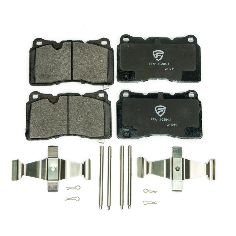 FactionFab Front Brake Pads V2 Subaru 2004-2017 STI | FFA1.10304.1