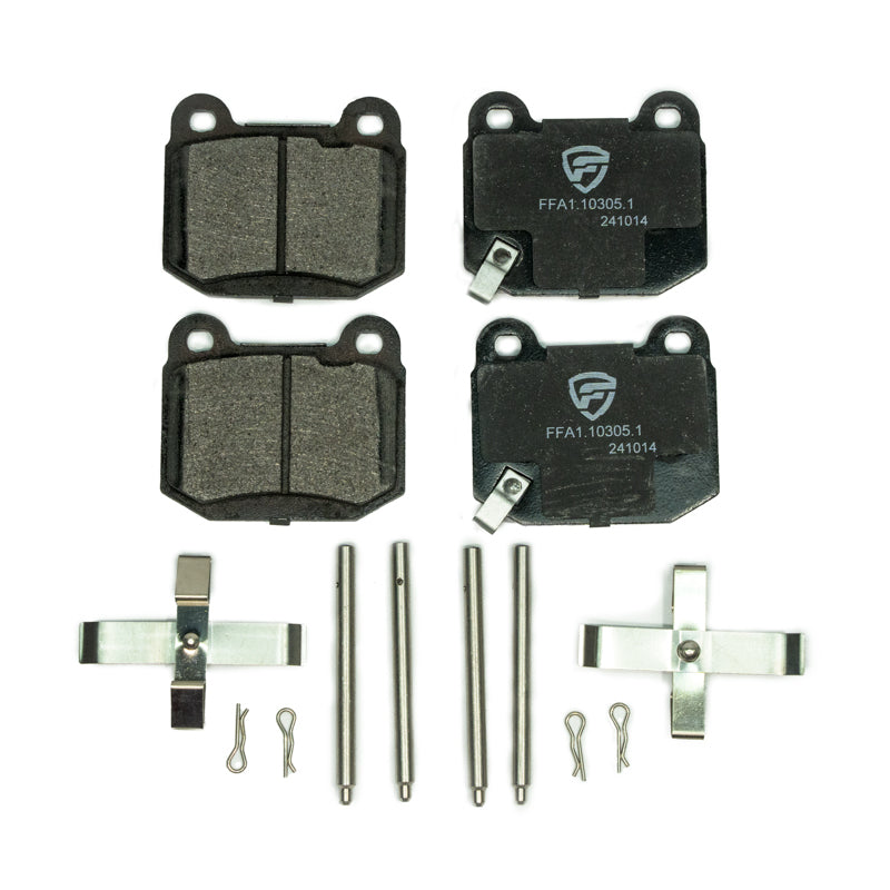 FactionFab Rear Brake Pads V2 Subaru 2004-2017 STI | FFA1.10305.1