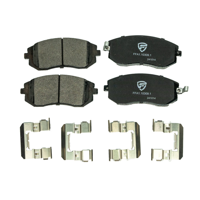 FactionFab Front Brake Pads V2 Subaru 2003-2005 WRX / 2008-2010 WRX | FFA1.10309.1