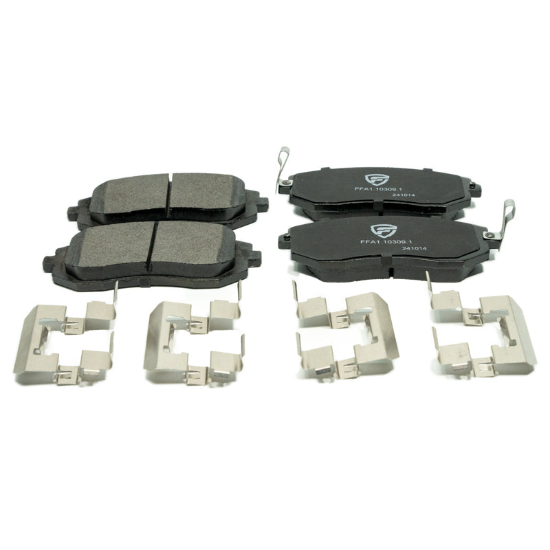 FactionFab Front Brake Pads V2 Subaru 2003-2005 WRX / 2008-2010 WRX | FFA1.10309.1