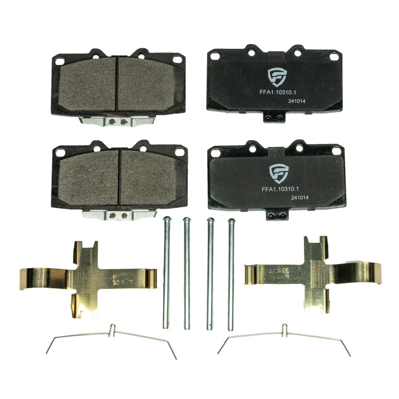 FactionFab Front Brake Pads V2 Subaru 2006-2007 WRX | FFA1.10310.1