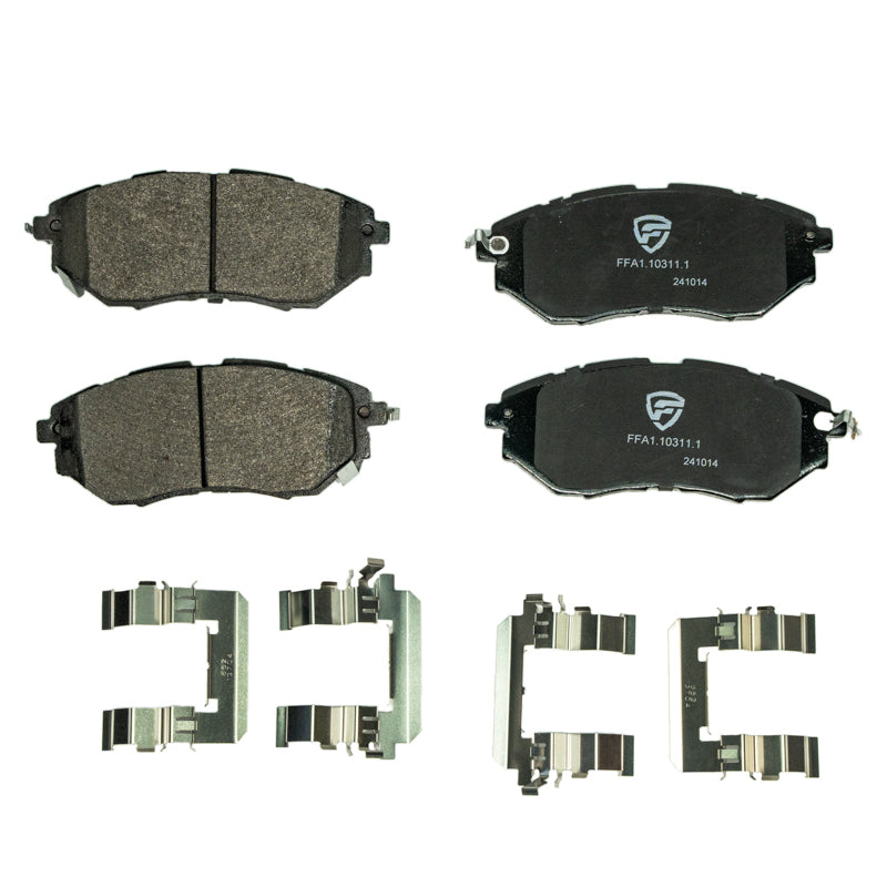 FactionFab Front Brake Pads V2 Subaru 2015-2021 WRX | FFA1.10311.1
