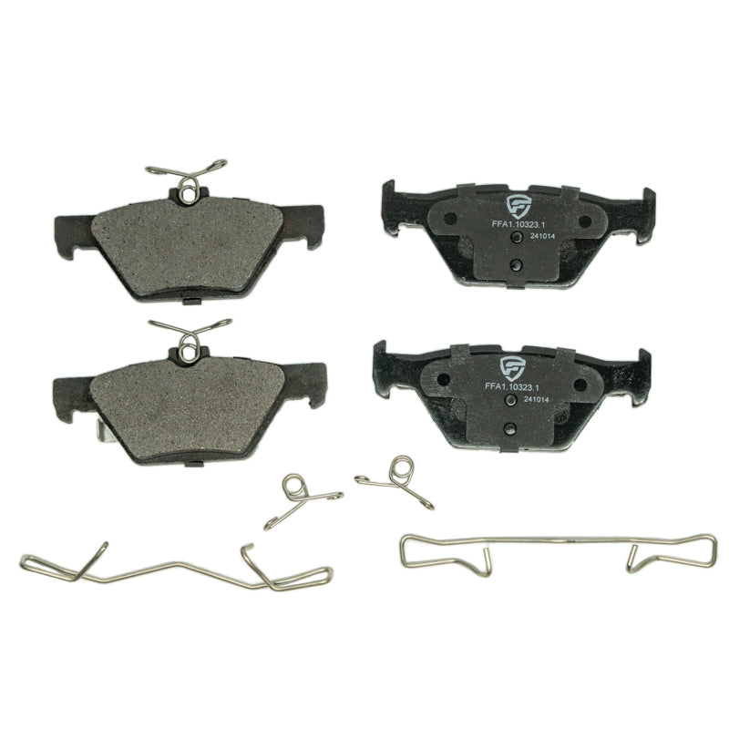 FactionFab Rear Brake Pads V2 CVT w/ Electronic Parking Brake Only Subaru 2022-2024 WRX | FFA1.10323.1