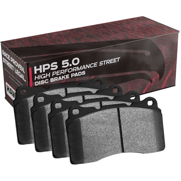 Hawk Performance HPS 5.0 Brembo Front Brake Pads Subaru 2018-2021 STI | HB616B.607
