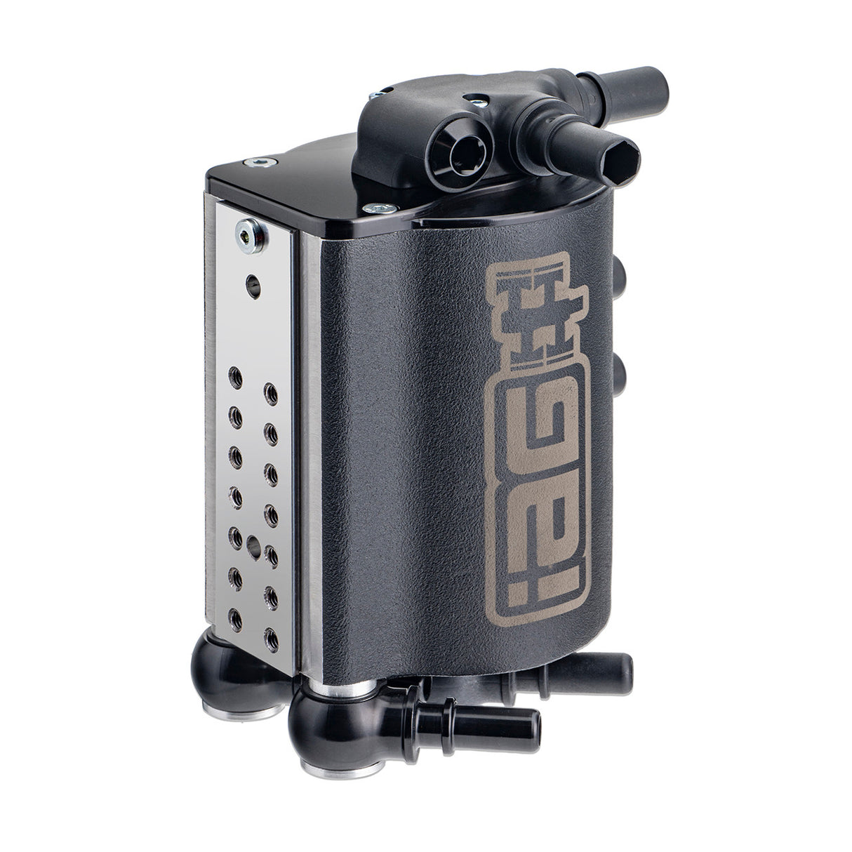 IAG Performance Air / Oil Separator (AOS) Black Subaru 2015-2021 WRX / 2014-2018 Forester XT | IAG-ENG-7187BK