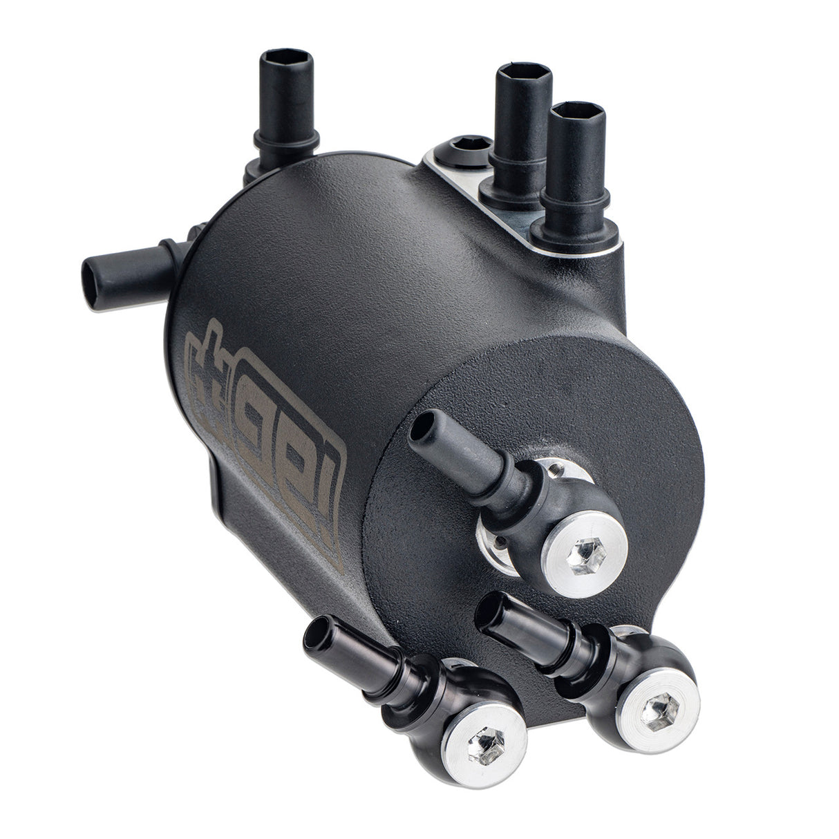 IAG Performance Air / Oil Separator (AOS) Black Subaru 2015-2021 WRX / 2014-2018 Forester XT | IAG-ENG-7187BK