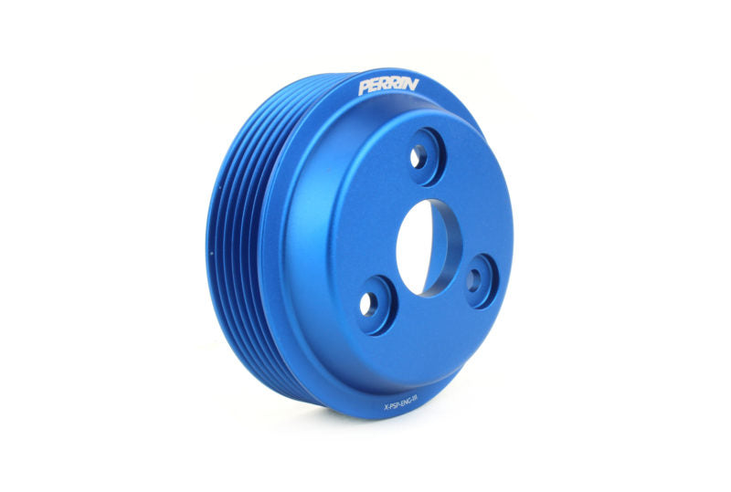 Perrin Water Pump Pulley Blue (PSP-ENG-113BL) | Subaru BRZ 2022-2025 / GR86 2022-2025