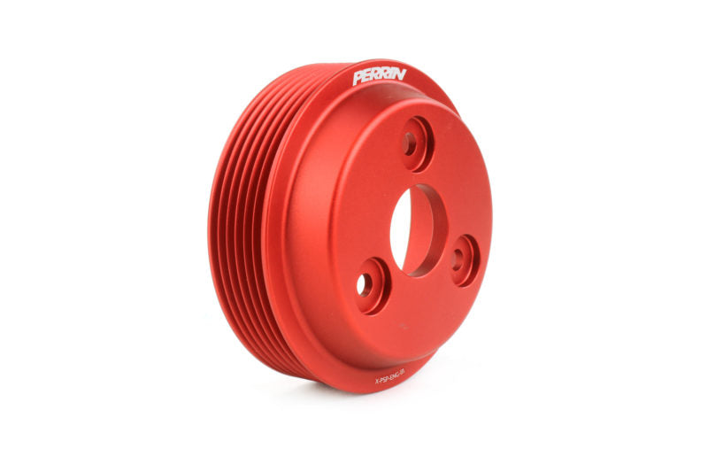 Perrin Water Pump Pulley Red (PSP-ENG-113RD) | Subaru BRZ 2022-2025 / GR86 2022-2025