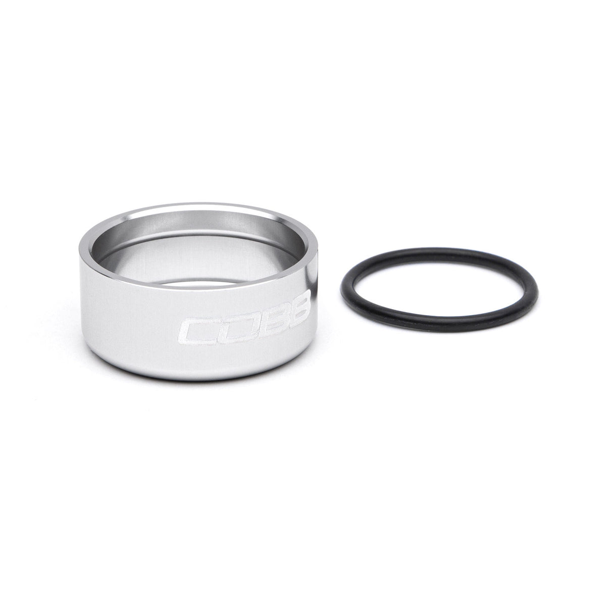COBB Weighted Shift Knob Trim Ring 5-Speed And 6-Speed Silver Anodized | SUB-001-422-SILVER