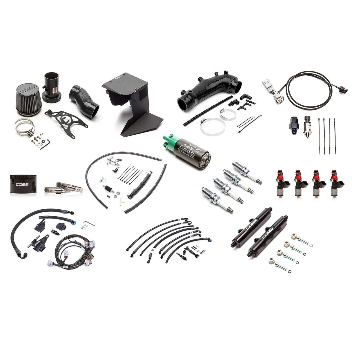 COBB Stage 1 to NexGen Stage 2+ Flex Fuel Power Package Upgrade Black (SUB004NG2S1FF-S1-UP-BK) | Subaru STI 2015-2018