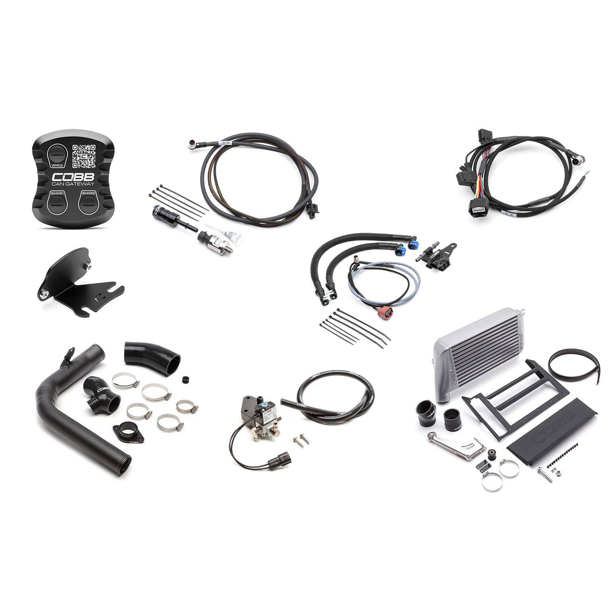 COBB Stage 1+ to NexGen Stage 2+ CAN Flex Fuel Power Package Silver 6-Speed (SUB004NG2W-SL1FF-S1P-UP) | Subaru WRX 2015-2017