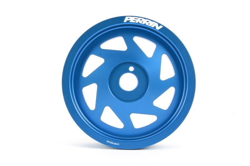 Perrin Lightweight Crank Pulley Blue (PSP-ENG-101BL) | Subaru WRX 2015-2018 / Forester XT 2014-2018 / BRZ 2013-2021 / Scion FR-S 2013-2016 / Toyota GT86 2017-2021