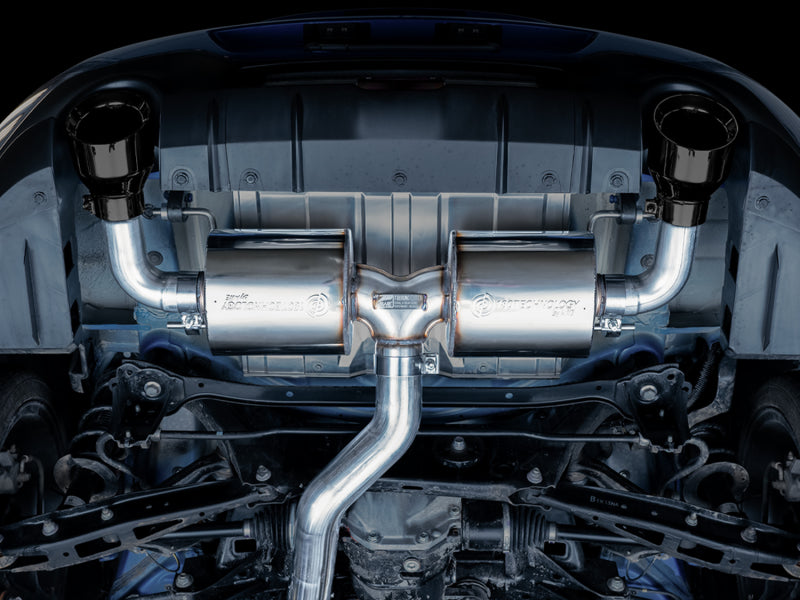 AWE Touring Edition Cat Back Exhaust Diamond Black Tips Subaru 2013-2024 BRZ / 2013-2016 FRS / 2017-2021 GT86 / 2022-2024 GR86 | 3015-33486