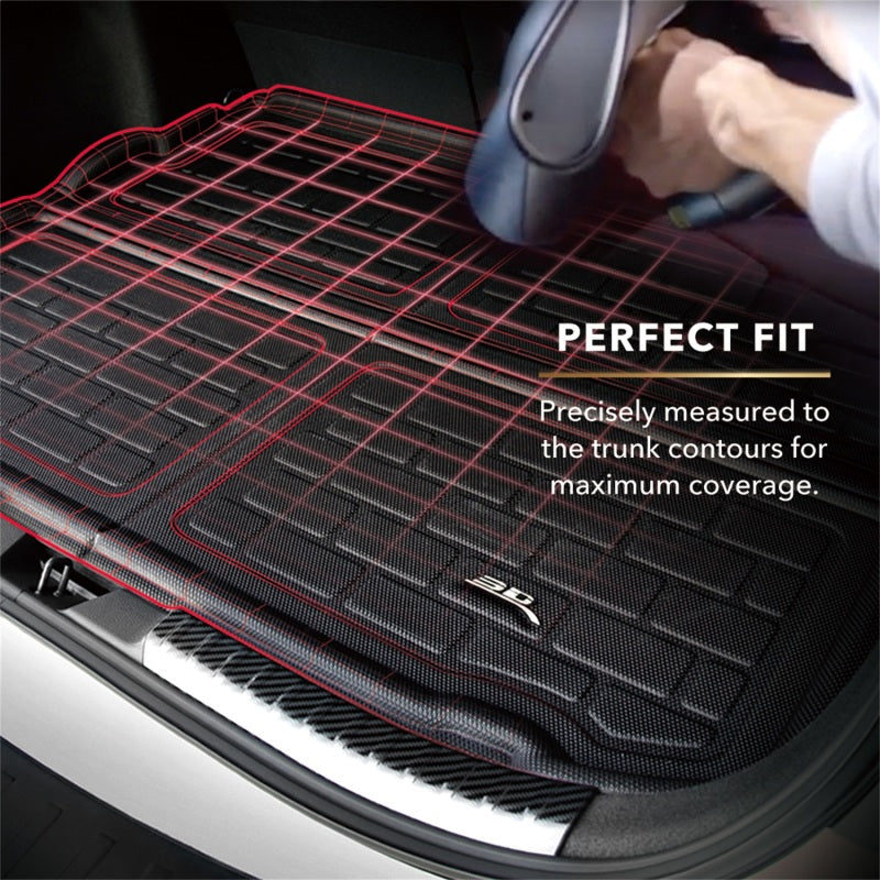 3D MAXpider Kagu Cargo Liner Black Sedan (M1SB0051309) | Subaru WRX 2002-2007 / STI 2004-2007