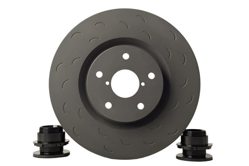 Hawk Talon Series Slotted Front Brake Rotors Pair Subaru 2005-2017 STI | HTS4914