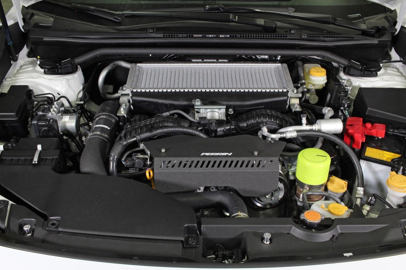 Perrin Pulley Cover Black (PSP-ENG-153BK) | Subaru WRX 2022-2025