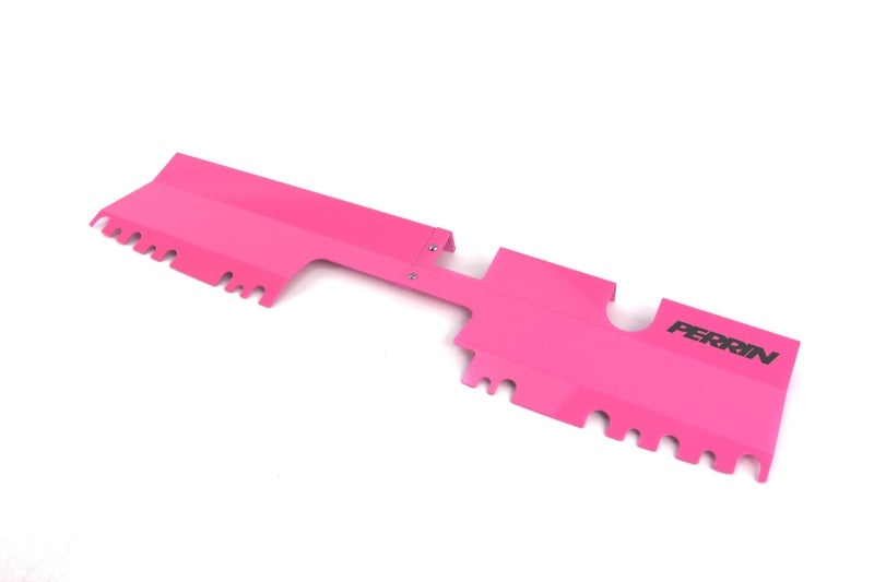 Perrin Radiator Shroud Hyper Pink Without OEM Intake Scoop (PSP-ENG-512-2HP) | Subaru WRX 2015-2021 / STI 2015-2021