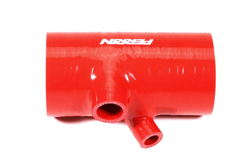 Perrin Turbo Inlet Hose With Short Nozzle Red V2 Fitment (PSP-INT-426RD) | Subaru WRX 2022-2024