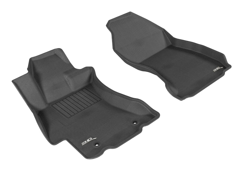 3D MAXpider Kagu Front Row All Weather Floor Liners Black (L1SB00811509) | Subaru WRX 2015-2021 / STI 2015-2021