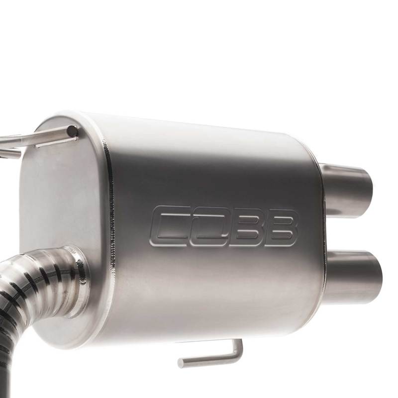COBB Titanium Cat Back Exhaust Burnt Ti Tips Subaru 2022-2025 WRX | 516160