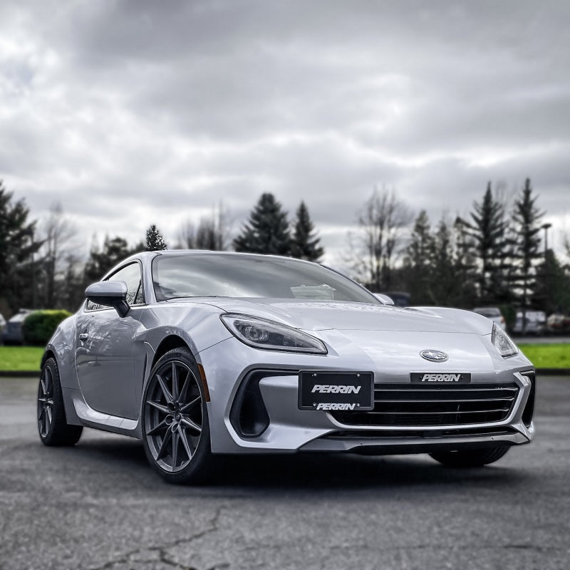 Perrin License Plate Delete Reversible Black (PSP-BDY-115BK) | Subaru WRX 2006-2017 / STI 2006-2017 / BRZ 2022-2025 / GR86 2022-2025