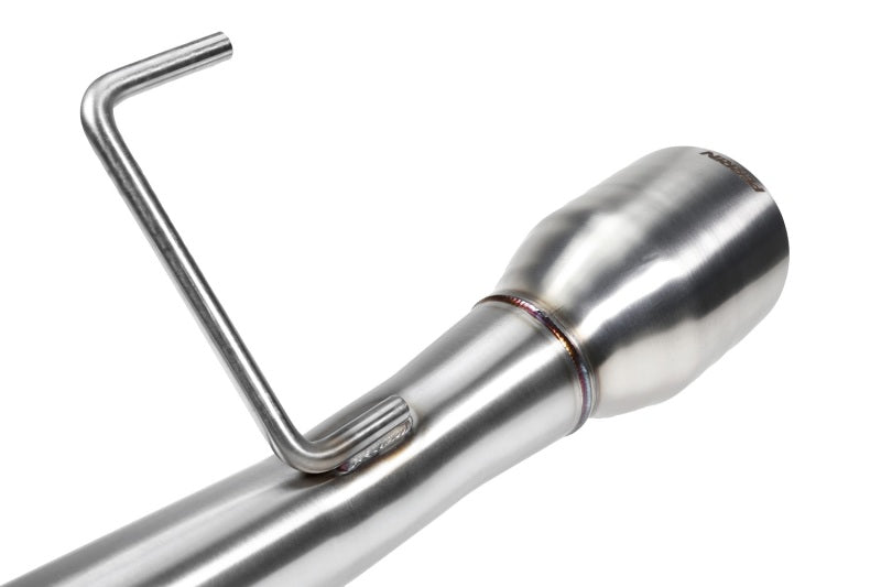 Perrin Axle Back Exhaust Dual Exit Single Tip Stainless Steel (PSP-EXT-341BR) | Subaru WRX 2015-2025 / STI 2015-2021