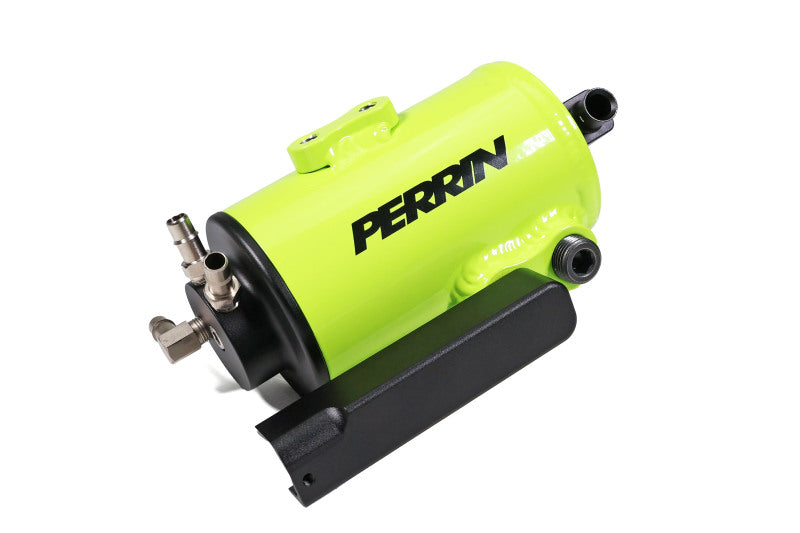 Perrin Air Oil Separator Kit AOS Neon Yellow (PSP-ENG-611NY) | Subaru WRX 2022-2024
