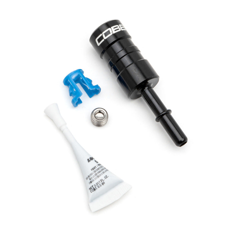COBB Billet EFI Quick Disconnect 1/8in NPT Tap to 5/16in Fuel Lines Subaru 2008-2014 WRX / 2008-2021 STI | 300105