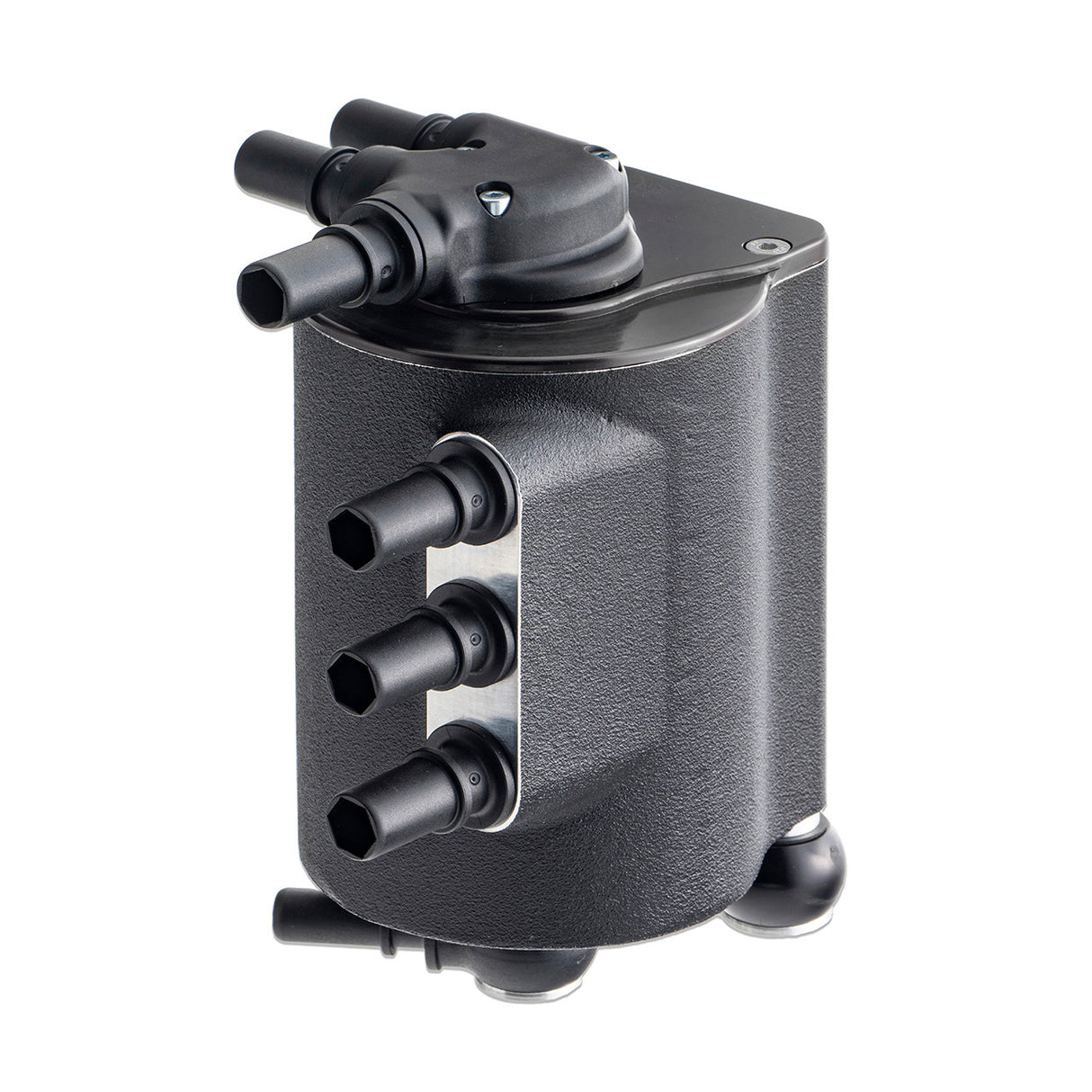 IAG Air Oil Separator AOS Black (IAG-ENG-7186BK) | Subaru WRX 2008-2014 / STI 2008-2021 / Forester XT 2009-2013 / Legacy GT 2005-2009 / Outback XT 2005-2009